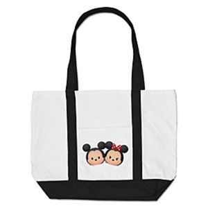 NWT Disney Mickey & Minnie Canvas Tote
